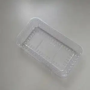 high quality clear pet tray for mushroom/fruit/vegetable/nut