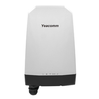 Routeur mobile extérieur Yeacomm NR610-Q SDX62 5G LTE 4G Cat20 IP67 Pare-feu WEP TR069 Zerotier Wireguard Double SIM QoS 1000 Mbps