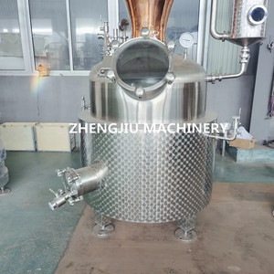 Equipo de Destilación de Ginebra ZJ con Bomba y Motor SUS304/SUS316/Cobre Rojo, Potencia de 6-30kW, Capacidad de 100L-10000L, 220V-380V - Product Image 4