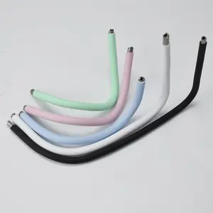 Custom 3mm-20mm Silicone Coated Flexible Metal Gooseneck Arm Tube Tubing for LED Lamp and Neck Fan