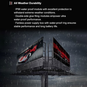 Panel de Pantalla LED 3D a Todo Color para Exteriores P4-P10, de Alta Luminosidad, Resistente al Agua IP66, para Publicidad en Centros Comerciales - Product Image 5