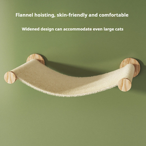 Modern Luxury Cat Climbing Frame Solid Wood DIY Style <strong>Wall</strong>-mounted <strong>Pet</strong> Toy for Indoor Exercise and Play Novel Design for Cats - Product Image 5