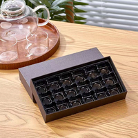 Großhandel Custom Insert Luxus Trüffel Schokoladen box High End Weihnachts schokolade Geschenk box für Geschenk