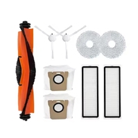 Accessoires pour aspirateur robot Xiaomi S10, S10+, X10+, L10s : brosse principale, brosse latérale rotative, filtre HEPA, sac à poussière