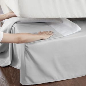 DB jupe de lit réglable brodé/imprimé enveloppant caractéristique doux roi/reine taille pour la maison hôtel pour vivre décor de noël - Product Image 1
