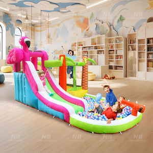 Household Bouncing Castles Commercial Party <b>Inflatable</b> Water Slide Oxford Children Playground <b>Inflatable</b> Trampoline Oxfor - Product Image 5