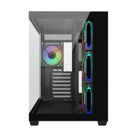 Support Ventilateurs FRGB 120mm Boîtier PC Ordinateur Design Propre et Soigné Boîtier de Jeu
