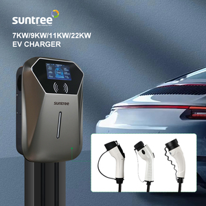 Chargeur mural pour véhicules électriques Suntree Wifi 4G intelligent avec contrôle par application, OCPP 16A <span class=keywords><strong>32A</strong></span> 40A/50A <span class=keywords><strong>7kw</strong></span> 11kw 22kw AC avec DLB en provenance de Chine - Product Image 4