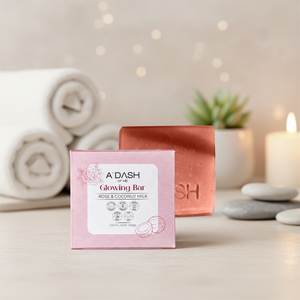 Jabón en Barra de Leche de Coco con Rosa Brillante, con Aceite de Oliva y Aceite de Salvado de Arroz, Cuidado de la Piel Natural Hecho a Mano, Hidratante, Suave, Diario - Product Image 1