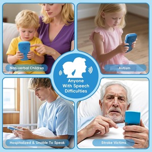 Dispositivo AAC, Botó<span class=keywords><strong>n</strong></span> de Habla, Herramienta de Terapia del Habla para Niños No Verbales, Voz Alternativa Masculina/Femenina Intercambiable, Ayudas de Comunicació<span class=keywords><strong>n</strong></span> - Product Image 5