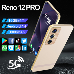 Nuevo Reno 12 <span class=keywords><strong>Pro</strong></span> Original, Cámara Trasera Triple de 108MP, Qualcomm 8 Gen 2 Octa Core HD, Pantalla de 7.3'' 144Hz, Batería de 8800mAh, Teléfono Inteligente 5G LTE - Product Image 2