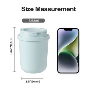 Nuevo Vaso de Viaje de Acero Inoxidable de 11 oz, Taza Térmica Aislada para Café, Disponible en Stock - Product Image 4