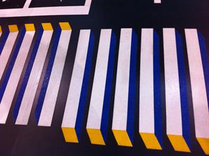 Nastro Termoplastico Riflettente Temporaneo per Segnaletica Stradale di Sicurezza - Product Image 6