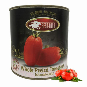 Pâte de tomate en conserve de style italien, tomates pelées en conserve, pour la maison, la restauration commerciale et la vente en gros, fabriquées en Chine - Product Image 2