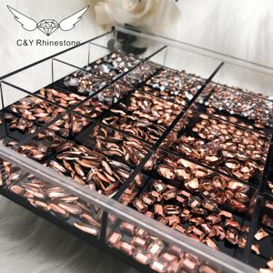 CY-<span class=keywords><strong>Nail</strong></span> Art de aleación de cristal, adornos de diamantes de imitación, <span class=keywords><strong>Nail</strong></span> Nrt 3d, pegatinas, decoración, diseñador de joyería - Product Image 5