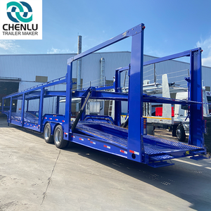 Chine meilleure vente haute qualité 2/3 essieux 6/8/10 voitures BPW Transport camion semi-<span class=keywords><strong>remorque</strong></span> remorquage Double pont <span class=keywords><strong>voiture</strong></span> transporteur remorques - Product Image 1