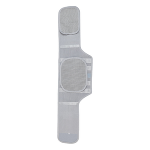 Degao Breathable Mesh Lumbar Fixation Belt Adjustable Hook & Loop Waist Support <b>Brace</b> With Support Splints For <b>Back</b> Pain Relief - Product Image 3