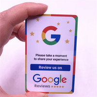 GSC Acrylic Social Media Review Stand Multifuncional para Google TikTok Facebook Promotion