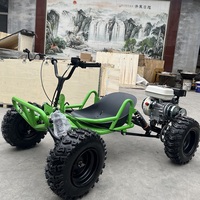 Go-Kart Profesional de Carreras de 4 Ruedas 2026, Motor de Gasolina de 4 Tiempos y 212cc, Freno de Disco, Entretenimiento para Adultos y Niños, Alta Velocidad y Seguridad