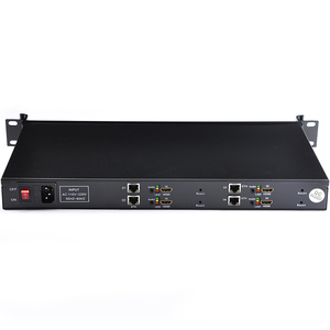 Codificador IP de 4 canales H264 H265 para IPTV para Facebook Youtube <span class=keywords><strong>Streaming</strong></span> SRT RTMP RTSP UDP HLS Radio TV Equipo de transmisión - Product Image 1