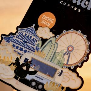 Segnalibro Lenticolare Grande ed Elegante con motivi: Insegnante, Esoterico, Aziendale, Cuore, Palestina, Strega, Unicorno, Trifoglio, Pagliaccio - Product Image 1