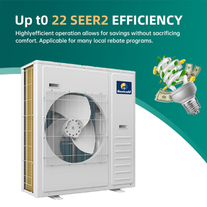 Mini <strong>A</strong>/C 18000-42000 BTU Wall Mounted Indoor Split <strong>Type</strong> 5 Zone Ceiling Air Conditioning Room Multi Split <strong>AC</strong> for Household - Product Image 4