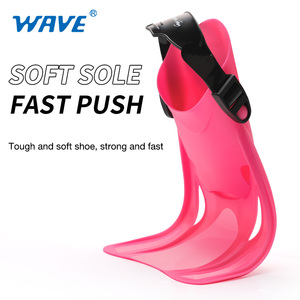 Wave-aletas profesionales de talón abierto, ajustables, para entrenamiento, <span class=keywords><strong>buceo</strong></span> y natación - Product Image 3
