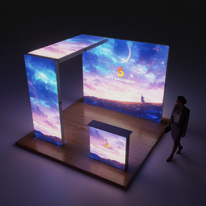 Пользовательские Seg светодиодный световой короб рекламный бизнес-выставочный стенд - Product Image 3