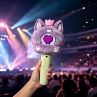 Nouveaux arrivages couverture lumineuse design animal Kpop Stray enfants couverture bâton lumineux en peluche mignon canard lampe couverture personnalisé animaux en peluche