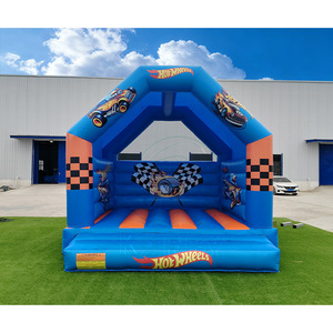 Castillo Inflable con Temática de Carreras de Alta Velocidad, Bandera a Cuadros, Castillo Hinchable para Niños, <span class=keywords><strong>Alquiler</strong></span> Comercial para Fiestas al Aire Libre - Product Image 4