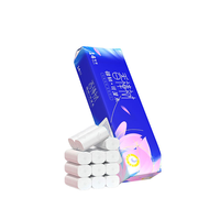 Papier toilette en rouleaux sans noyau, prix de gros, économique, écologique, OEM personnalisé, papier toilette en pâte de bois vierge bon marché