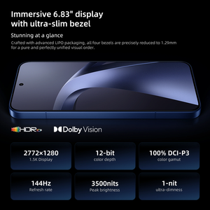 Version Globale Xiaomi 17T Pro 5G Smartphone MTK Dimensity 9500 6.83'' 1.5K 144Hz Batterie 7000mAh 100W HyperCharge Appareil Photo 50MP - Product Image 4