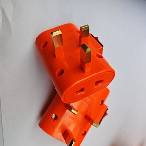 อะแดปเตอร์สำหรับเดินทางพร้อมสวิตช์ ปลั๊กอเนกประสงค์ 100-240V สำหรับใช้ในยุโรปและอังกฤษ ปลั๊กไฟวัสดุ ABS - Product Image 2