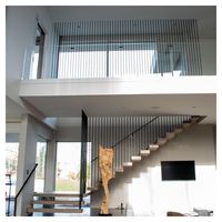 Escaliers personnalisés minimalistes pour maison duplex, design contemporain
