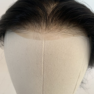 วิกผมธรรมชาติแบบ<span class=keywords><strong>ส</strong></span>วิ<span class=keywords><strong>ส</strong></span><span class=keywords><strong>ส</strong></span>ำหรับผู้ชายถุงเท้าระบบเส้นผมของผู้ชายวิกผม100% มนุษย์อินเดียสำหรับเปลี่ยนเทียม - Product Image 6