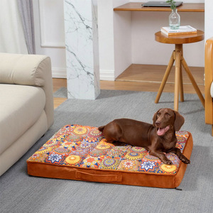 Camas Ortopédicas Modernas y Cómodas para Perros y Gatos, Transpirables, Ecológicas, Lavables, Portátiles, Tamaño Pequeño/Mediano - Product Image 1