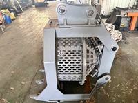 Godet de criblage hydraulique à tambour SLN 5-6 tonnes pour excavatrice, à faible taux de défaillance, pour le criblage des matériaux sur site et la récupération des déchets