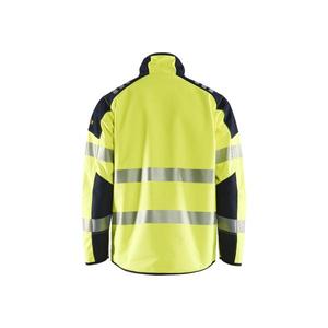 BLAKLADER - 494815603389XXXL Multinorm Chaqueta Softshell Hi-vis Amarillo/Azul marino-EAN 7330509787366 ROPA DE TRABAJO RESISTENTE A LLAMAS - Product Image 2