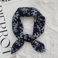 Groothandel katoenen neksjaal met bloemenpatroon, digitaal bedrukt, bandana's, polsbandjes, hiphop gezichtsbedekkingen, ademend voor buitengebruik