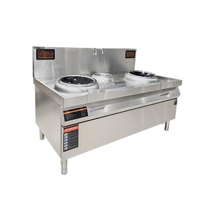 Équipement <span class=keywords><strong>de</strong></span> cuisine commerciale pour restaurant, hôtel, cantine : Friteuse double, <span class=keywords><strong>chauffe</strong></span>-plat simple, wok à induction, cuisinière numérique en acier inoxydable - Product Image 1