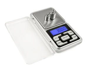 ميزان جيب إلكتروني رقمي صغير محمول 200 جم × 0.01 جم, ميزان كهربائي بشاشة LCD للمطبخ ، ميزان مجوهرات ذهبي - Product Image 2