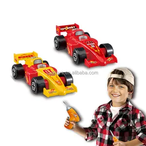 Plastik-Kinder-F1-Stil-Rennwagen-Befestigungs-Spielzeug für Jungs