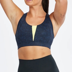 Soutien-gorge de sport sexy et confortable, sans bretelles, avec rembourrage fixe, pour poitrine généreuse, idéal pour la course, offrant un excellent maintien, fermeture éclair frontale - Product Image 2