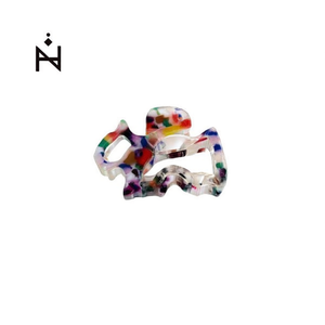 Pinza para el pelo Nina West Highland Dog de 7 cm, de acrílico, a la moda, para mujer, uso diario - Product Image 2