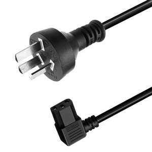 Nhà Máy giá bán buôn SAA được phê duyệt nam prong Cáp điện AC mở rộng dây AU cắm 2 pin cắm mở dải kết thúc dây điện - Product Image 4