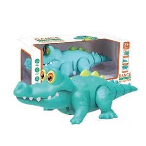 Juguete Eléctrico de <span class=keywords><strong>Cocodrilo</strong></span> Bailarín y Cantante, Animales de Juguete que Funcionan con Pilas - Product Image 1