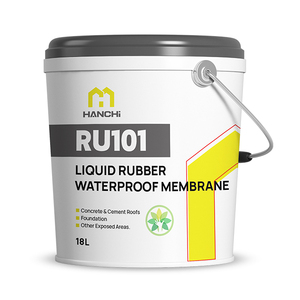 Revestimiento de Goma Líquida Superflexible e Impermeable al Agua de la Marca HANCHI RU101, <span class=keywords><strong>Poliuretano</strong></span> Líquido <span class=keywords><strong>con</strong></span> Servicios OEM - Product Image 1