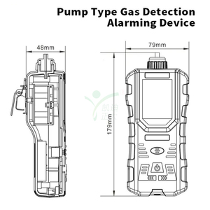 <b>Pumping</b> High Accuracy Exhaust Gas Analyzer Car Automotive Emission Tester O3 Ozone Helium He Multi Monitor KDZD400 Multi Gas Ana - Product Image 4