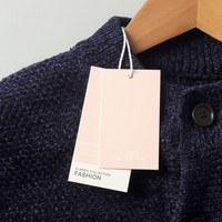 Etiquetas de Ropa de Papel Kraft Holográficas con Código de Barras Personalizadas de Alta Calidad, Etiquetas Vintage Impermeables para Prendas, Jeans, Calcetines, China