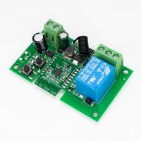 Module de relais WiFi EWeLink DC 7-32V, commutateur intelligent sans fil RF à verrouillage automatique pour contrôle d'accès aux portes, compatible Alexa et Google Home Automation